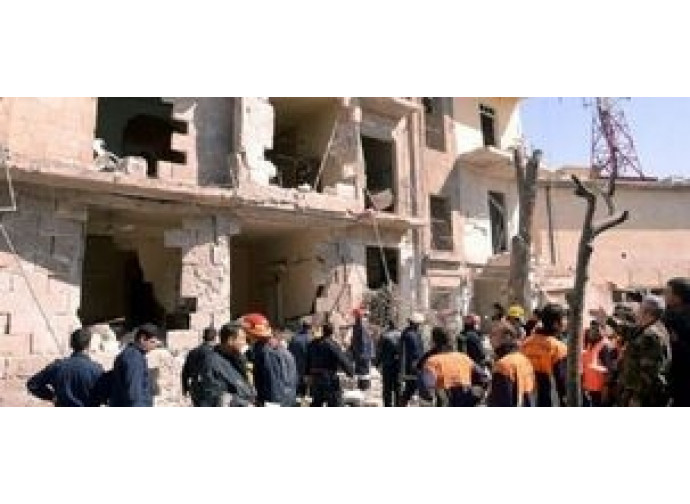 L'attentato nel quartiere cristiano di Aleppo L'attentato nel quartiere cristiano di Aleppo